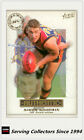 2001 Select AFL Authentic Card All Australia Team AA3 Simon Goodwin (Adelaide)