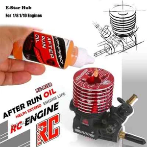 ENGINE AFTER RUN OIL RC Car Airplanes Parts Accessories for 1/8 1/10 Engines - Picture 1 of 3