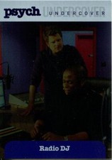Psych Seasons 5-8 Foil Parallel Undercover Chase Card UC8 Radio DJ