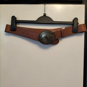 GANT x Wrangler Leather Belt-Size 80/32