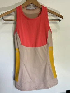 Adidas Stella McCartney Womens Sleeveless Racerback Color Block Tank - Picture 1 of 9