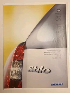 Fiat Stilo technical specification brochure August 2004 3dr 5dr Multi Wagon - Picture 1 of 2