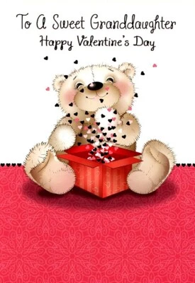 To A Sweet 孙女 情人节快乐 - 26026 — 第 1/2 张图片