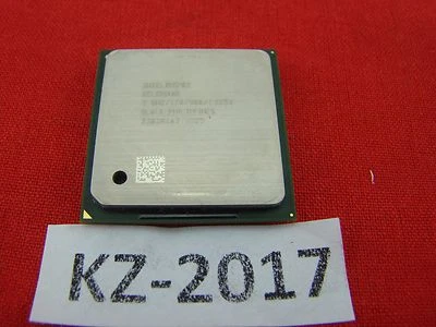 Intel Celeron SL6LC 2.0GHz/128KB/400MHz FSB Socket 478 Northwood-#KZ-2017 - Image 1 of 4
