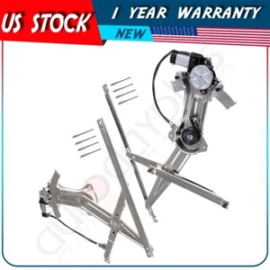 Power Window Regulator w/ motor For Ford Mustang 2004-94 Front LH RH - Picture 1 of 10