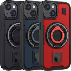 Funda resistente con anillo y soporte de arena para Apple iPhone 13/13 Pro Max - Imagen 1 de 30