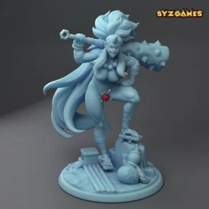 Kijo, the Oni Barbarian Pinup | Fantasy Miniature DnD Tabletop RPGs Twin Goddess - Picture 1 of 1