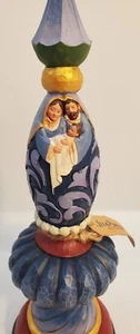 Jim Shore Heilige Nacht der Verheißung Krippe 6011858 Kernholz Jesus Maria Josef - Bild 1 von 6