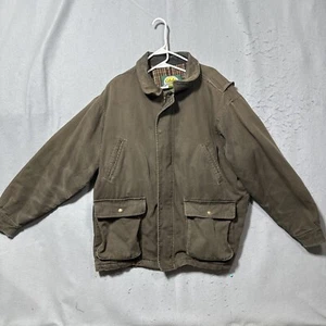 Chaqueta de cuero nobuck Cabelas Outdoor Gear talla XL alta - Imagen 1 de 8