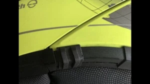 Schuberth S2. C3 & C3Pro inner sun visor operation, Replacement Repair Slider - Picture 1 of 4
