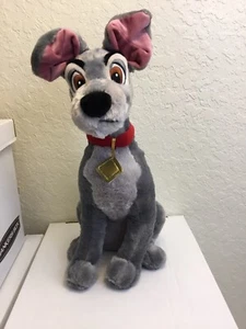 Disney Tramp Plush - Lady and The Tramp - Medium - 16 Inch - Picture 1 of 4