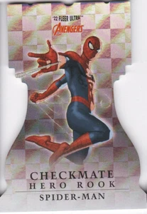 2022 Upper Deck Fleer Ultra Avengers Checkmate CP-9 Hero Rook Spider-Man Case Hi - Picture 1 of 1
