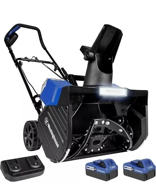 Kit Soplador de Nieve Inalámbrico 48V 18 Pulgadas, Barrena de Acero, Luz LED 1200W Motor Sin Escobillas Foto 1 de 2