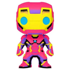 Alta qualità altamente collezionabile Iron Man Black Light Pop esclusivo per gli - Picture 1 of 1