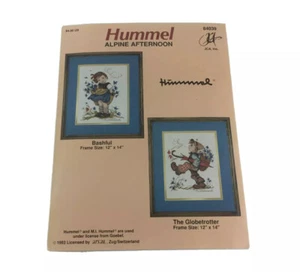 Hummel Alpine Afternoon Boy And Girl Cross Stitch Pattern Bashful Globetrotter - Picture 1 of 7