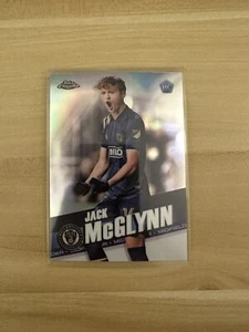 2022 Topps Chrome MLS Base #35 Jack McGlynn - Philadelphia Union RC Refractor - Picture 1 of 2
