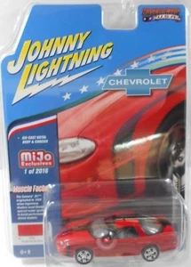 JOHNNY LIGHTNING 2002 CHEVROLET CAMARO ZL1 1/64 DIECAST MODEL CAR RED JLCP7138 - Picture 1 of 1