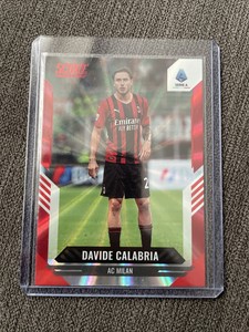 Davide Calabria red laser Panini score serie a 2021-2022 AC Milan