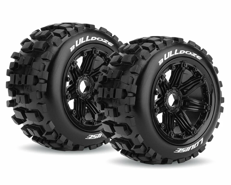 Team Louise L-T3244B B-Ulldoze 1-5 Buggy Reifen Fertig Verklebt Sport Felgen Sch