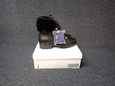 NUEVO Isaac Mizrahi Live! Bota de excursionista Jesse con cordones negra para mujer talla 9 (PS33) Foto 1 de 4