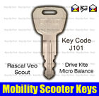 J101 Key Micro Balance Rascal Veo, Drive Kite Scout, Betterlife Mobility Scooter