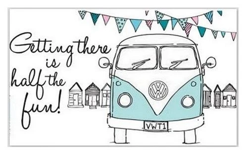 Geschirrtuch Motiv VW Bus T1 mint (23-046) - Bild 1 von 1