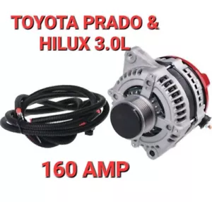 Alternador actualización para arnés TOYOTA PRADO/HILUX 3.0L 160 Amp Plus - Imagen 1 de 5