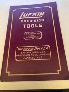 Lufkin Precision Tools Standard of Accuracy 7 Manual - Imagen 1 de 2