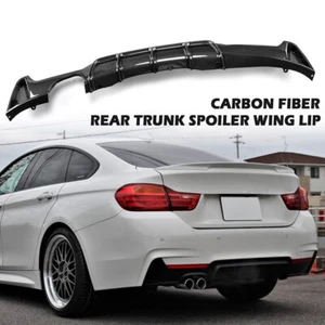 Difusor de parachoques trasero deportivo para BMW F32 F33 F36 2014-2020 M aspecto de fibra de carbono - Imagen 1 de 10