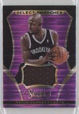2013-14 Panini Select Select Swatches Purple Prizm /60 Kevin Garnett #18 HOF