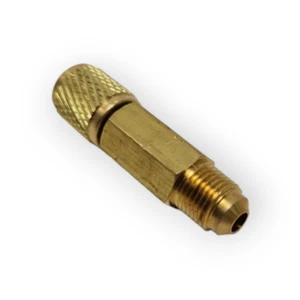 REDUCTIE ADAPTER FITTING VROUWELIJK 1/4 SAE - MANNELIJK 5/16 SAE VOOR KOELING - Picture 1 of 2