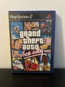 GTA Grand Theft Auto Vice City Sony PS2 - Complete - PAL