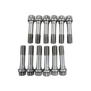 CXRacing 3/8" x 1.5" Underhead 8740 Chromoly Connecting Rod Bolt 220K psi 12 PCS - Imagen 1 de 1