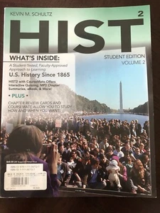 Hist Paperback Student Edition US History Kevin M. Schultz - Picture 1 of 4