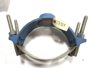 SMITH-BLAIR Service Saddle 8" IPS (8.625 OD) x 2" NPT Outlet w/ SS Double Strap - Picture 1 of 18