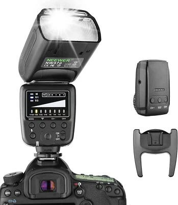 Neewer NW570 15 Channel Flash Speedlite for Canon Nikon Sony Panasonic Olympus - Image 1 of 4