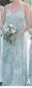 Long floral dress - Picture 1 of 2