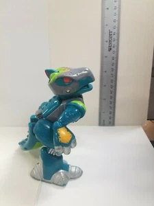 Figura Green Takara 5.5", Transformers: Go-Bots Dino-Bot - 2002 Playskool *Bonito* - Imagen 1 de 5