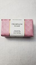 CHAMPAGNE TOAST By Bath & Body Works Shea Butter Cleansing Bar 5 oz Bar Soap.