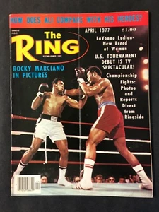 The Ring Boxing Magazine April 1977 Muhammad Ali George Foreman - Bild 1 von 2