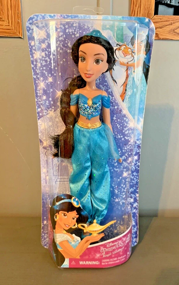 Disney Princess Royal Shimmer Jasmine Doll 2018 Hasbro Ages 3