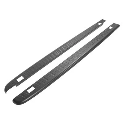 6'6" Black BED RAIL CAPS Side Cover Fits 07-14 Silverado 1500 2500 3500 72-41104 - Image 1 of 4