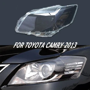 Auto Clear Lampshade Headlight Lens Shell Fit For Toyota Camry 2013 Left Side - Picture 1 of 6