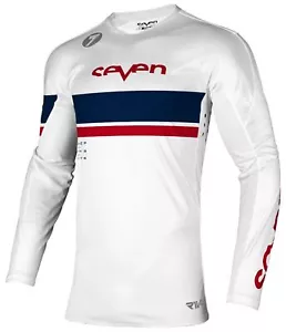 Seven RIVAL VANQUISH JERSEY Men's White Jersey - Picture 1 of 1