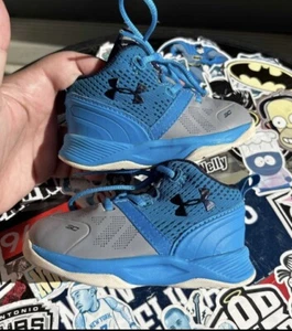 Curry 2 Toddler Electric Blue Shoes Size 5k - Picture 1 of 6