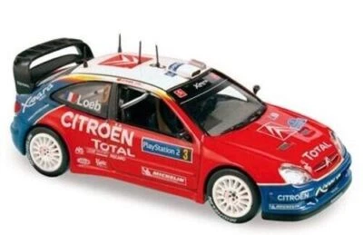 1/43 NOREV 159750 Citroen Xsara WRC 1st 2004 Tour de Corse #3 Loeb & Elena New - Image 1 of 4