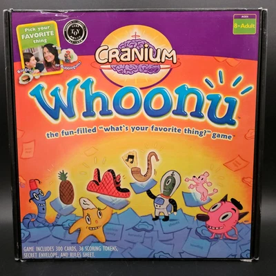 Cranium Whoonu Game 2005 Box Edition COMPLETE - Image 1 of 4