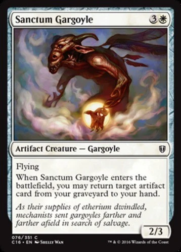 x1 Sanctum Gargoyle - Commander 2016 - NM - MTG - Image 1 of 1