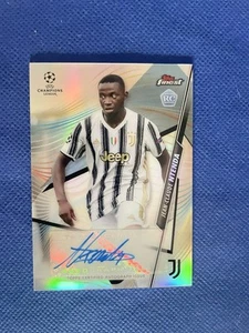 Jean Claude Ntenda Auto Rookie Topps Cromo RC Juventus - Imagen 1 de 2