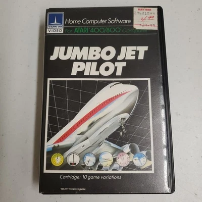 JUMBO JET PILOT (Atari 400/800/XL/XE, 1982) Thorn EMI **NO MANUAL** - Image 1 of 4